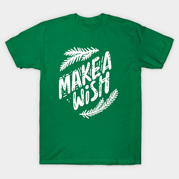 Make a Wish - Christmas Gift - Christmas Tshirt T-Shirt by igzine